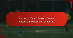 Formação Wing-T: Engano, Desvio, Responsabilidades dos jogadores